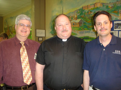 Stan Gordon, Rev. Robin Swope, Brian Seech